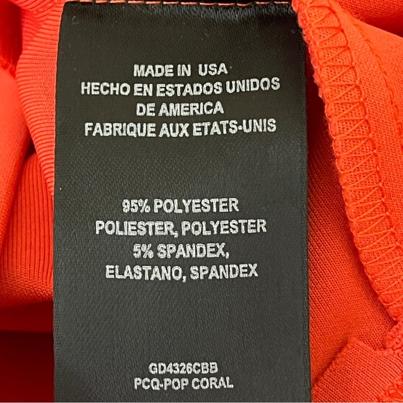 2b Bebe Bodycon Gia Mesh Front Cross Mini Dress Red Black Cocktail Party Y2K - Picture 11 of 16